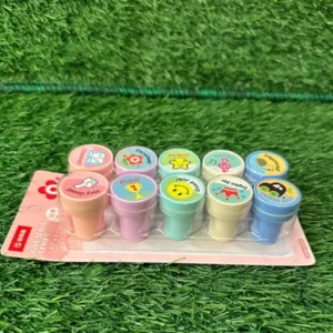 Colorful Motivational Stamp Set (10-Piece Pack)