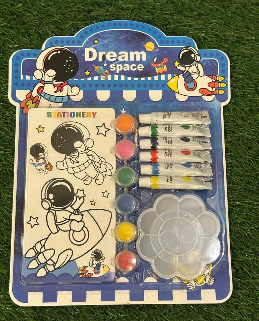 Product Title: Dream Space & Friends Complete Watercolor Painting Kit