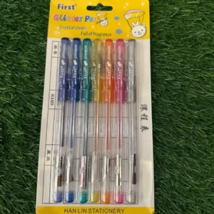 First Scented Pineapple Glitter Gel Pen Set