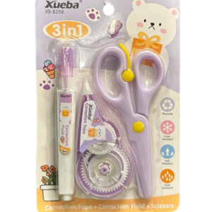 Xueba 3-in-1 Stationery Essential Set