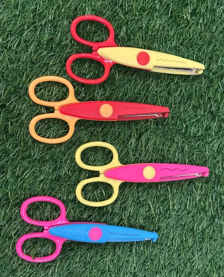 Creative Edge Zigzag Craft Scissors for Kids & DIY Projects - Image 2
